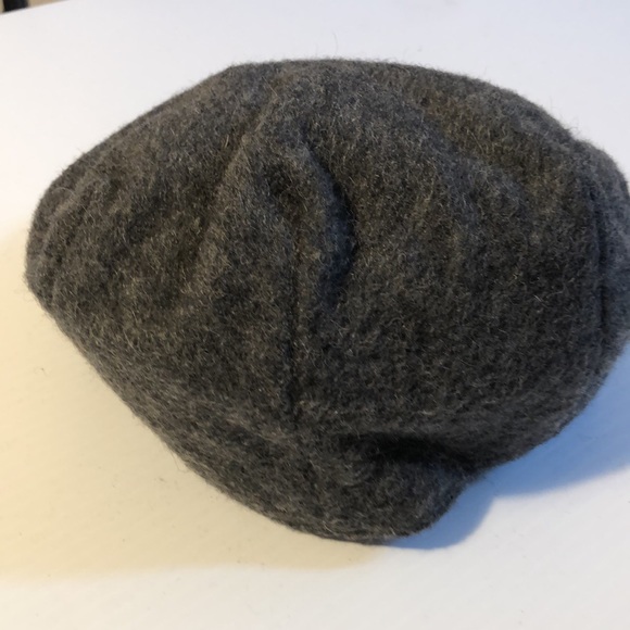 Vintage Dobbs Fifth Avenue Made in Italy Gray Wool Cap - Picture 2 of 10
